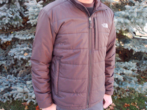 Wearing The North Face Redpoint Jacket