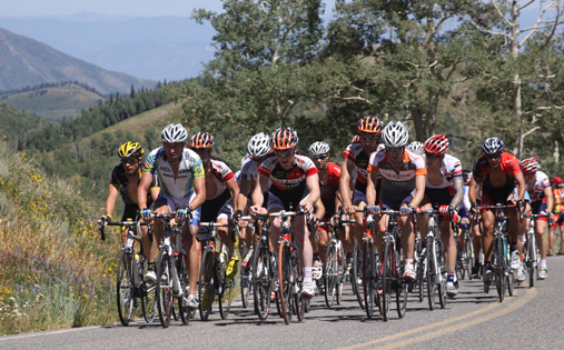This could be you. Tour of Utah riders in 2009. Photo: Dave Ilitis