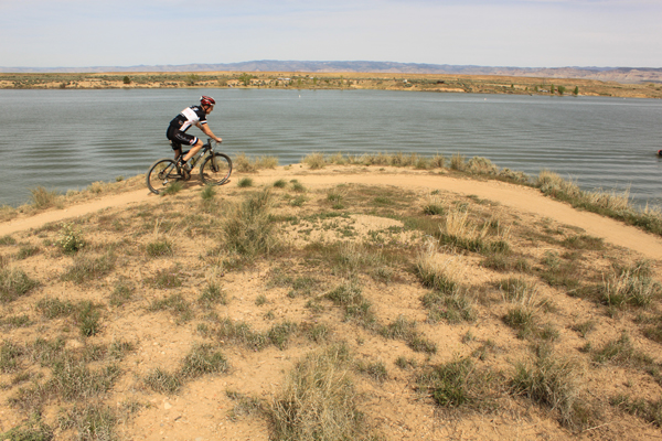 Highline Lake provides the backdrop for 18 Hours of Fruita. Photos: Jared Hargrave