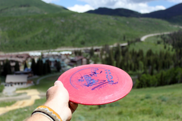 Playing a round of disc golf at Solitude is a great way to get up high and escape the valley heat. (Photo: Jared Hargrave - UtahOutside.com)