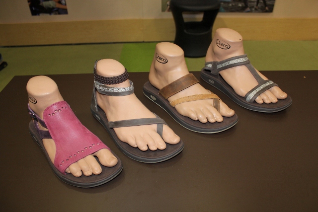 The womenâ€™s Chill line features (from left to right) the Karst ...