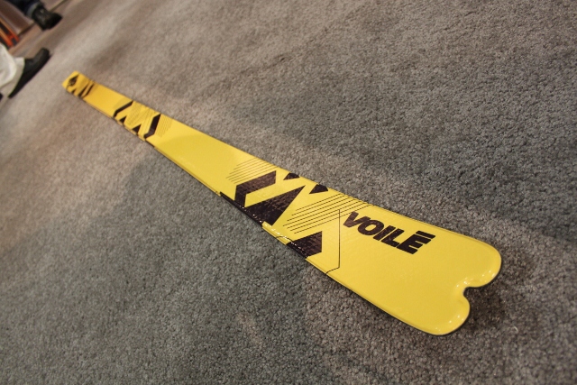 Behold, the new Voile WSP (Wasatch Speed Project) racing skis. (Photo: Jared Hargrave - UtahOutside.com)
