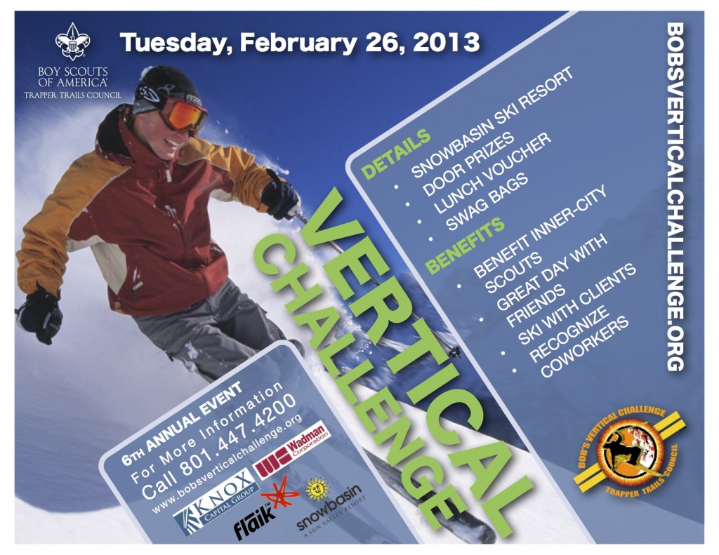 6th Annual Bob's Vertical Challenge at Snowbasin. (Courtesy Image)
