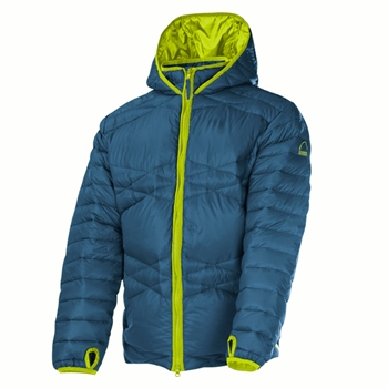 Sierra Designs DriDown Tov jacket features a fixed hood and a heap of style (photo Sierra Designs)