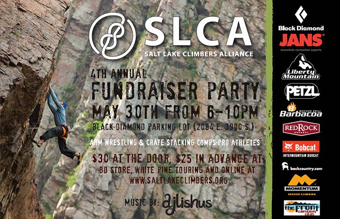 The SLCA 4rh Annual Fundraiser Party at the Black Diamond Store. (Image courtesy SLCA)