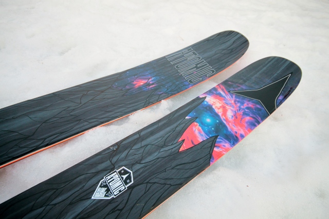 The Atomic Bent Chetler 2015 features new HRZN Tech and a more subdued topsheet. (Photo: Jared Hargrave - UtahOutside.com)