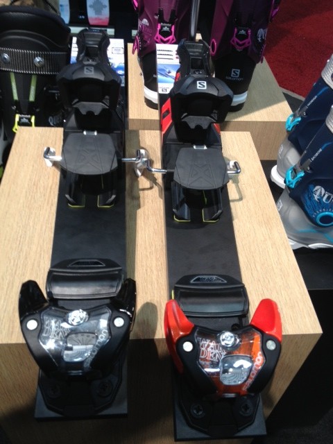The Salomon Warden MNC 13 bindings are adaptable to all boot soles, whether they be DIN, WTR or Touring. (Photo: Jared Hargrave - UtahOutside.com)