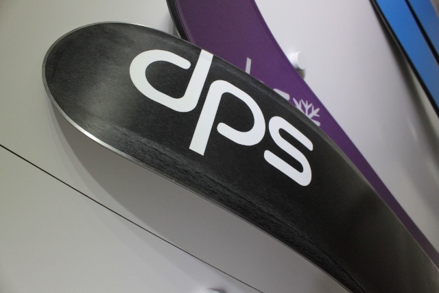 A close-up look at DPS Skis Spoon Technology. (Photo: Jared Hargrave - UtahOutside.com)
