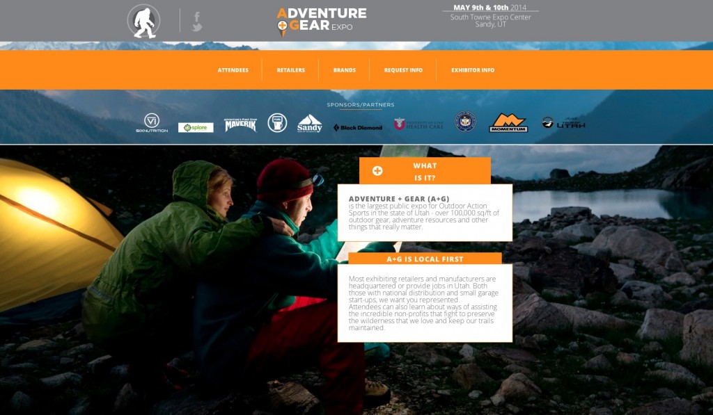 The Adventure Gear Expo comes to the South Towne Expo Center in Sandy on May 9.