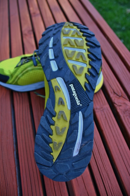 The Patagonia Tsali 3.0 have lugged soles with traction good enough for both trail and pavement running. (Photo: Jared Hargrave - UtahOutside.com)