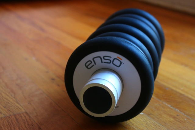 The individual foam rollers click onto a sectioned, aluminum core. (Photo: Jared Hargrave - UtahOutside.com)