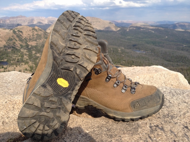 An exclusive Vibram tread and quality leather uppers= a true backpacing boot (photo: Ryan Malavolta)