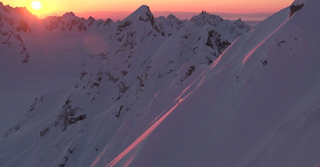 Still frame from Powderwhore Productions' new ski film, "Some Thing Else." (Image: Powderwhore Productions.)