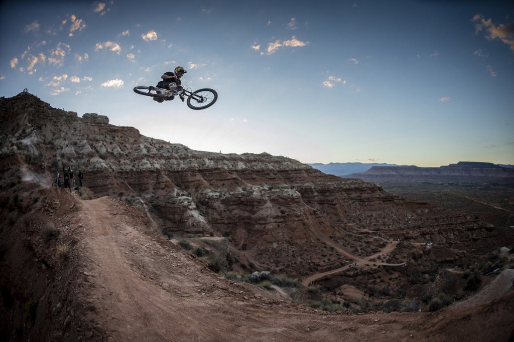 Andreu Lacondugy rides during Red Bull Rampage in Virgin, Utah, USA on 25 September 2014. Photo: Christian Pondella/Red Bull Content Pool