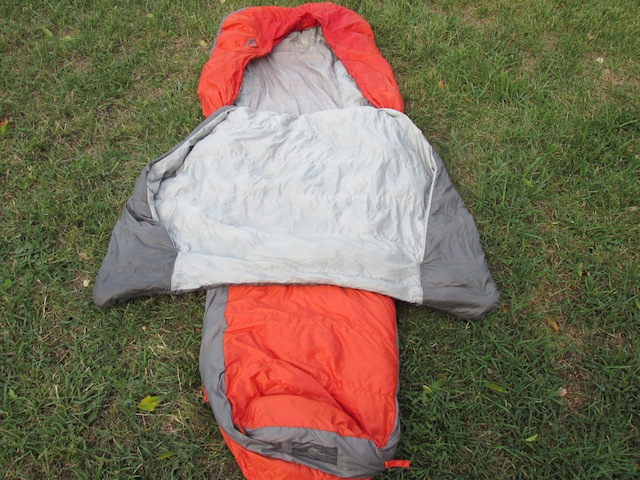 The Sierra Designs Backcountry Bed is quite a departure from the average backcountry sleeping bag (photo: Ryan Malavolta)