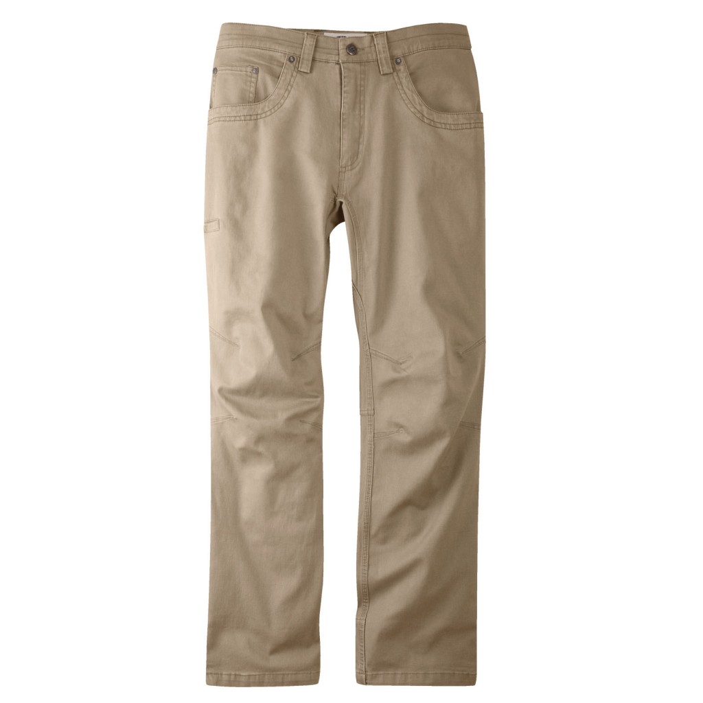 The Mountain Khakis Camber 105 Pants are comfortable., like yoga pants for manly men. (Photo: Mountain Khakis)