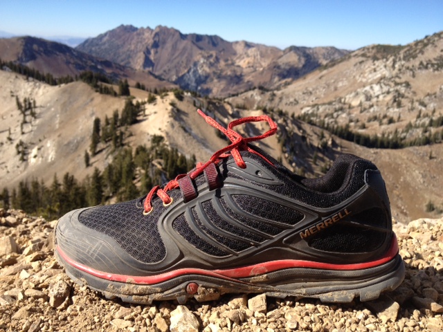 The Merrell Verterra Sport hiking shoes tackled rough terrain around Alta in the Wasatch Mountains with aplomb. (Photo: Jared Hargrave - UtahOutside.com)
