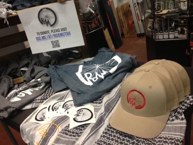 Roam will be giving those who donate to their Indiegogo campaign items like hats and t-shirts. (Photo: Jared Hargrave - UtahOutside.com)