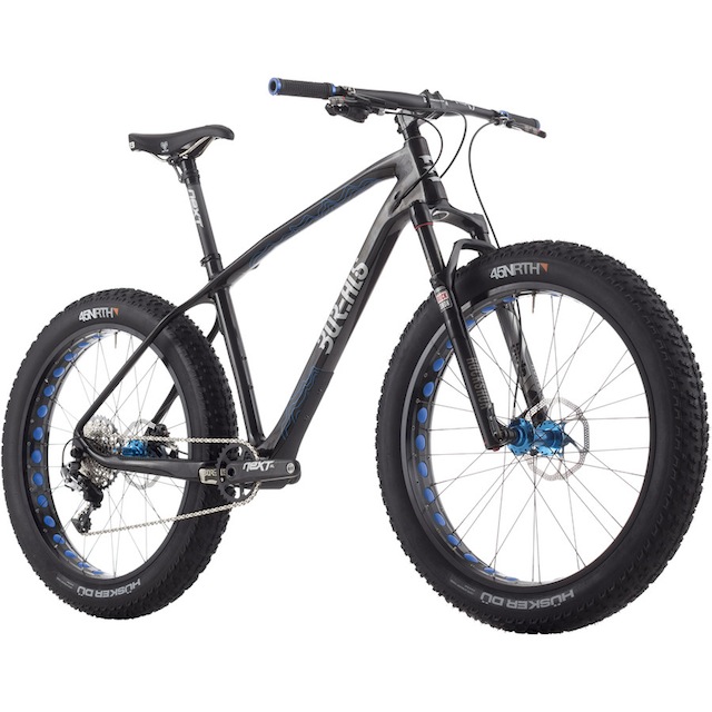 The Borealis Echo XX! is a fat bike with suspension, an new generation of fat bikes for winter riding. (Photo: Backcountry.com)