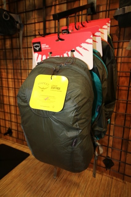 This new stuff sack/day pack will be available in stores soon. (Photo: Jared Hargrave - UtahOutside.com)