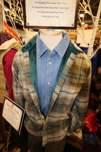 The Mouintain Khakis Christopher Fleece Lined Shirt. (Photo: Jared Hargrave - UtahOutside.com)