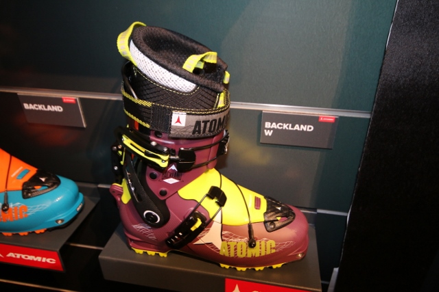 The women's version of the Atomic Backland boots, aimed at backcountry skiers looking for an affordable, light weight touring boot. (Photo: Jared Hargrave - UtahOutside.com)
