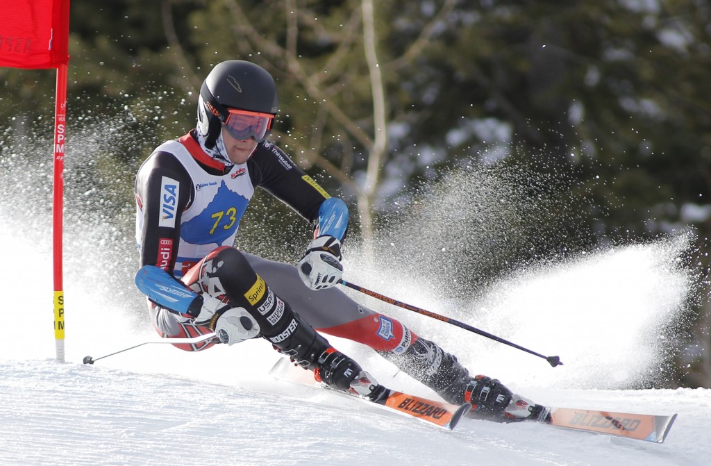 Bryce Astle at the 2014 Aspen NorAm.  Astle was killed in an avalanche in Austria. GEPA Pictures/Mitchell Gunn