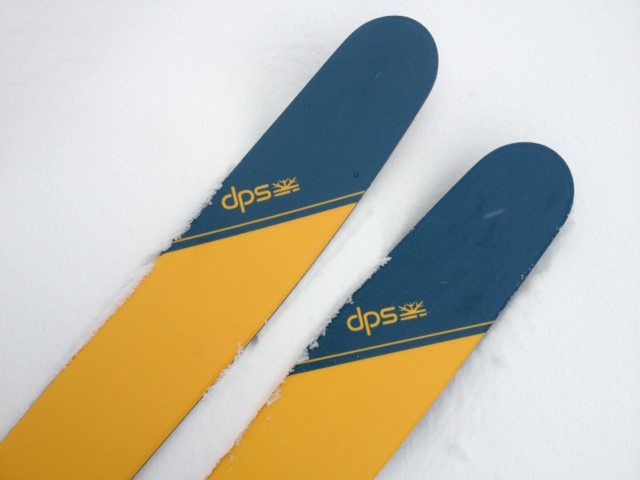 DPS is going crazy with the topsheets next season, as the Tour1 will have 2 colors! (Photo: Jared Hargrave - UtahOutside.com)