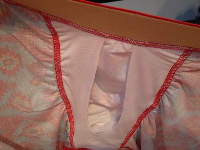 A closer look at The Keyhole in new My Pakage underwear. It's pretty obvious how this company is setting itself apart. (Photo: Jared Hargrave - UtahOutside.com)