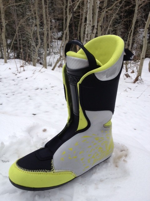 The Scarpa Freedom SL comes with Intuition liners. (Photo: Jared Hargrave - UtahOutside.com)