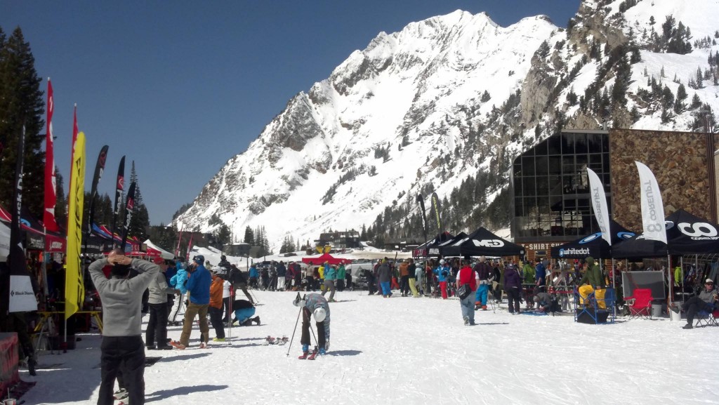 Alta on April Demo Day is on Saturday the 11th at the Wildcat Base. (Photo: Alta Ski Area)