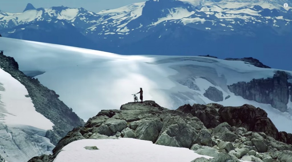 A still frame from the glacier segment of "unReal." (Image: TGR)