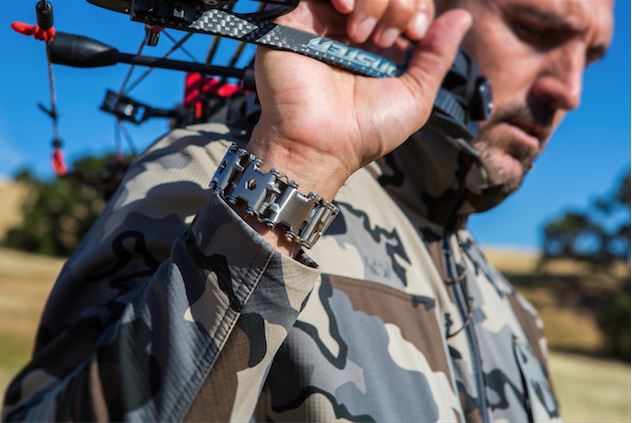 The Leatherman Tread Tool is the first wearable multi-tool so it's always at hand - literally. This is not your grandpa's Leatherman. 