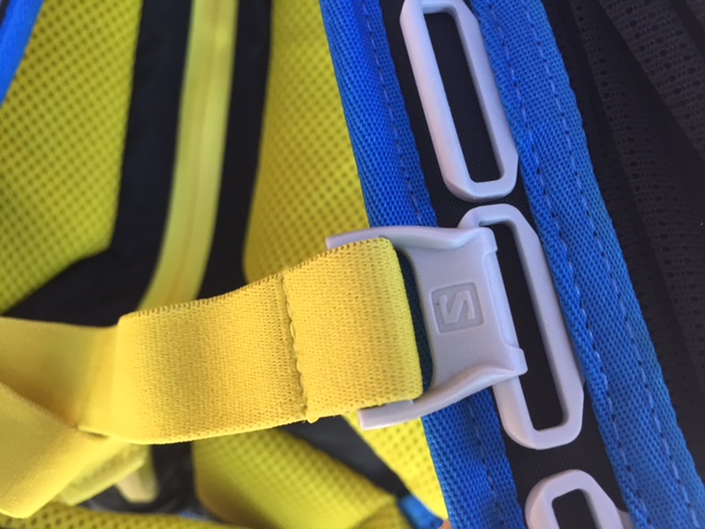 The chest straps are adjustable both vertically and horizontally, and feature a flexible material so you can breathe heavy during exertion. (Photo: Jared Hargrave - UtahOutside.com)