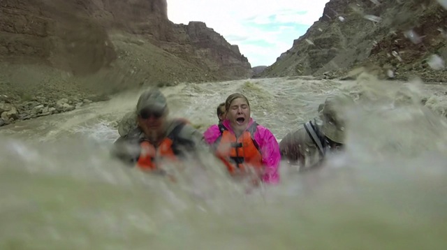 Prepare to get wet in the Big Drop Rapids of Cataract Canyon. (Photo: Adam Eakle)