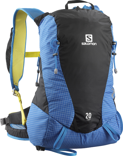 The Salomon S-Lab X Alp 20 is a mountaineering pack loaded with technical features. (Image: Salomon)