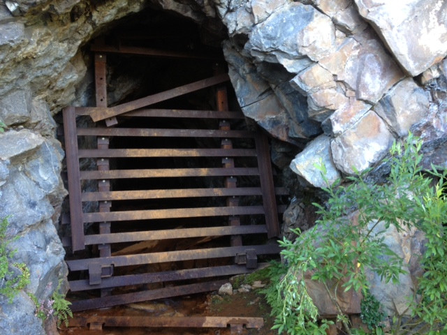 The gated entrance to the Wasatch Mine. (Photo: Jared Hargrave - UtahOutside.com)