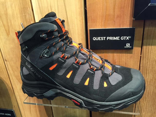 The Salomon Quest Prime GTX is the new backpacking boot available Spring '16. (Photo: Jared Hargrave - UtahOutside.com)