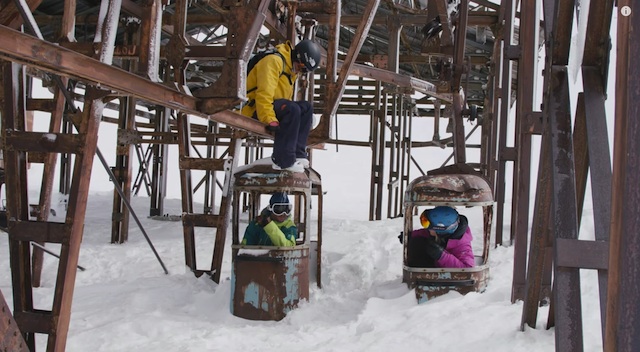 Still frame from the Teton Gravity Research film, "Paradise Waits." (Image: TGR)