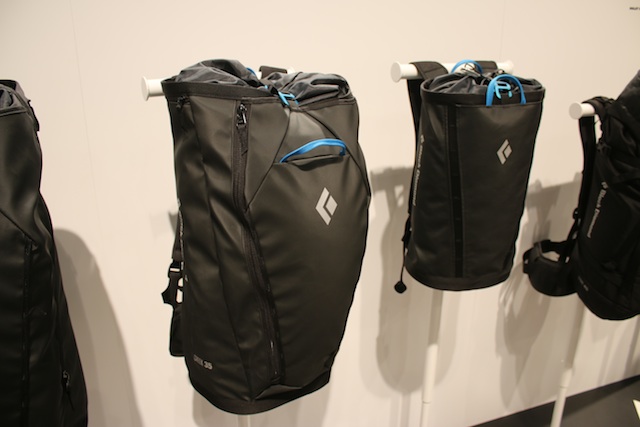 The Black Diamond Creek 35 pack for hauling climbing gear, on display at Outdoor Retailer 2015 Summer Market. (Photo: Jared Hargrave - UtahOutside.com)