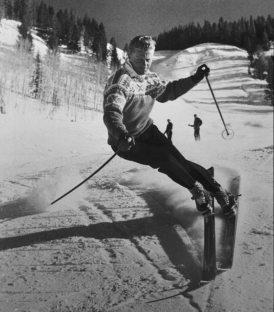 Stein Eriksen revolutionized skiing style in his time. (Photo: Deer Valley Resort)