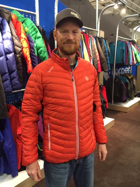 Ternua Quantum Jacket at Outdoor Retailer 2016 Winter market. (Photo: Katy Gaenicke)