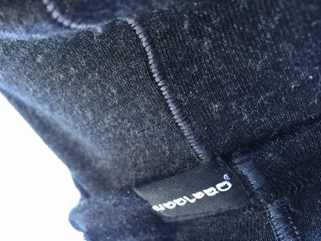 A close look at ActiveSeam stitching on a=the WoolPro Scout base layer. (Photo: Jared Hargrave - UtahOutside.com)