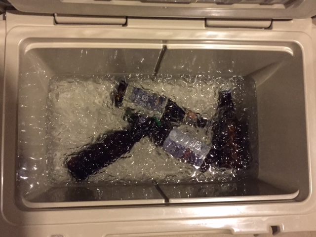 Day 5 of the test, and the Yeti still has some ice left.