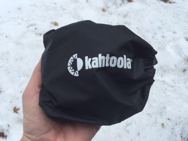 Kahtoola MICROspikes fit into a handy tote bag when not in use. (Photo: Jared Hargrave - UtahOutside.com)