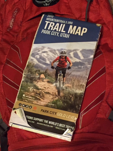 Park City Trail Map Cover