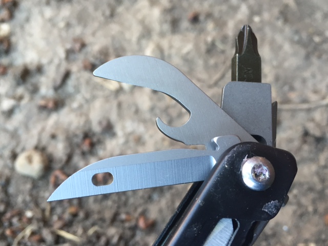 Awl, can opener and screw driver are a small example of what is found inside the Leatherman Signal. (Photo: Jared Hargrave - UtahOutside.com)