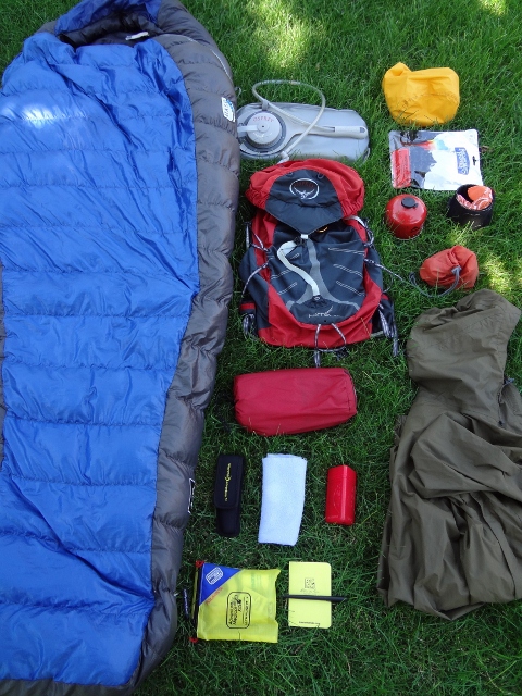 A look at some of the items that should be in your pack for every trip. Does this hiker have the Ten Essentials? (photo: Ryan Malavolta/Utahoutside.com)