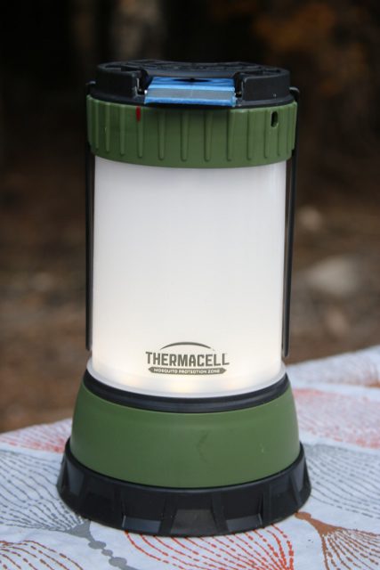 Thermacell Scout mosquito repellent lantern review, being tested in Utah's Uinta Mountains. (Photo Jared Hargrave - UtahOutside.com)