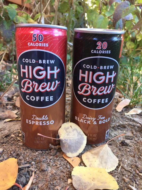 High Brew coffee is cold-brewed, canned coffee so you can get your caffeine fix on the go. (Photo: Jared Hargrave - UtahOutside.com) 